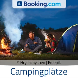 Stellplatz am Campingplatz Tschechien